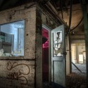 Loss of Control - The feedlots control room, windows smashed and quietly decaying.